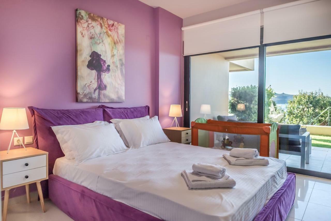 Lavender Villas Chania Agia Marina  ภายนอก รูปภาพ